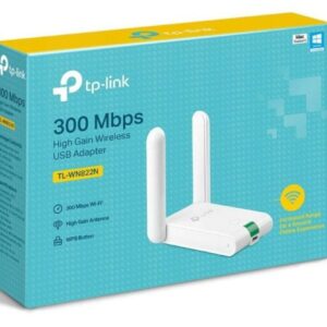 TP-Link TL-WN822N – Adaptateur USB Wi-Fi N 300 Mbps à Gain Élevé