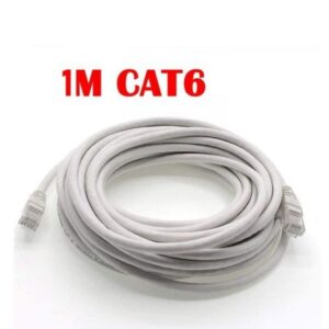 Câble Réseau Ethernet RJ45 CAT6 – 1 m – Haut Débit Gigabit & Brassage