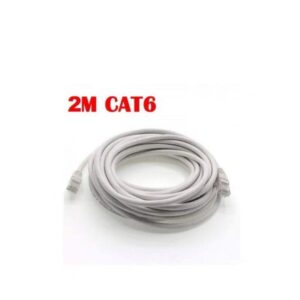 Câble Réseau Ethernet RJ45 CAT6 – 2 m – Haut Débit Gigabit