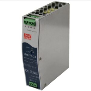 Mean Well SDR-75-24 – Alimentation Industrielle 24 VDC – 3,2 A – Rail DIN