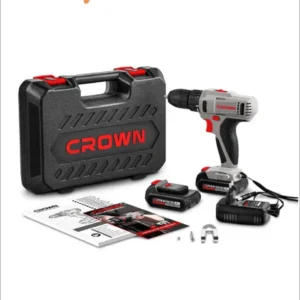 Visseuse Perceuse Sans Fil CROWN CT21052LH – 12 V – 10 mm – 1,5 Ah – Coffret BMC