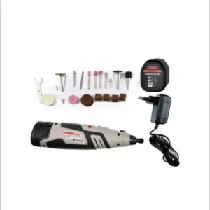 Meuleuse Droite Sans Fil CROWN CT23006 – 12 V – 5 000 à 18 000 tr/min – Ø3,2 mm