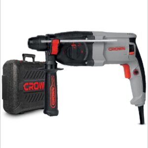 Perforateur SDS+ CROWN CT120725 – 650 W – Ø20 mm – 3 Fonctions – Mandrin + Adaptateur