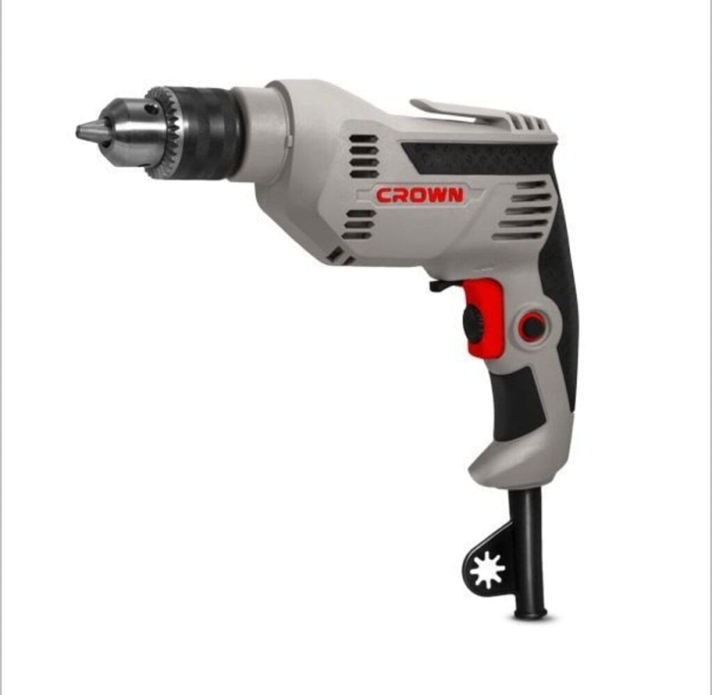 Perceuse Rotative CROWN CT10143C – 550 W – Mandrin Autoserrant Ø10 mm