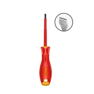Tournevis Isolé INGCO SL 5,5 × 125 mm – 1000 V – Manche Ergonomique