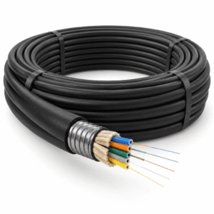 Câble Fibre Optique Monomode Armé – 6 Brins