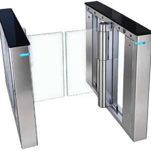 Portillon Automatique Speed Gate Double Vantail en Verre