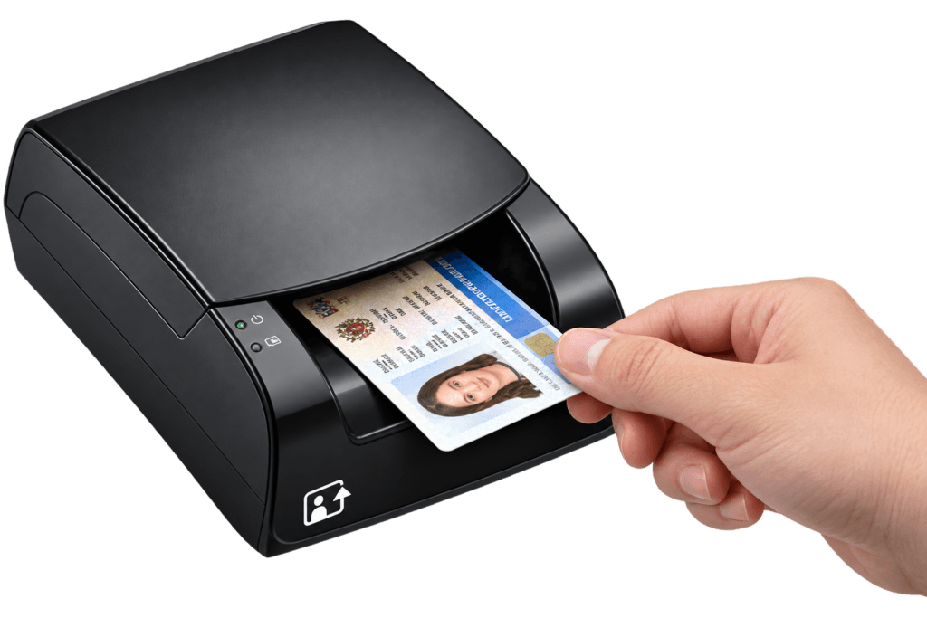 Scanner de Cartes d’Identité Professionnel