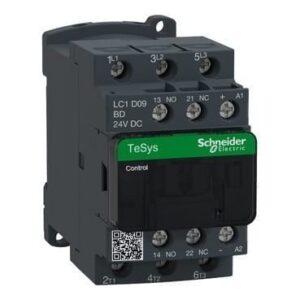 Schneider Electric TeSys LC1D09BD – Contacteur 3P 9 A – Bobine 24 V DC