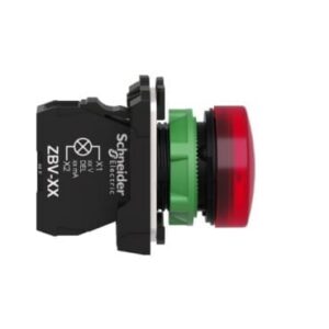 Schneider Electric Harmony XM5AVB4 – Voyant LED Rouge 24 V DC – Ø22 mm