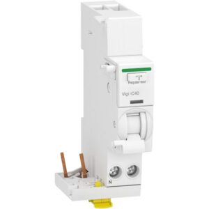 Bloc Différentiel Schneider Electric Acti9 Vigi iC40 – 1P+N 25 A – 30 mA – A9Y82625