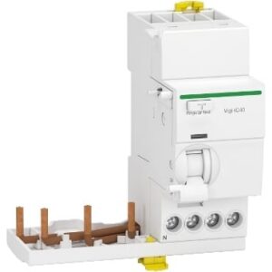 Bloc Différentiel Schneider Electric Vigi iC40 – 3P+N – 25 A – 300 mA – A9Y83725