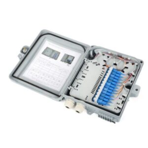 Boîtier Fibre Optique Étanche 12 Ports SC Simplex – Équipé