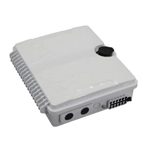 Boîtier Fibre Optique Étanche 6 Ports SC Multimode OM2 – Équipé