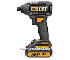Boulonneuse à chocs 18V 215N.m Professional avec batterie - DX71 - CATERPILLAR