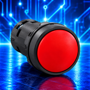 Bouton-Poussoir Impulsion Rouge Schneider XB7NA42 – 1O