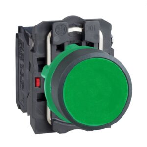 Bouton-Poussoir Schneider Electric Harmony XB5AA35 – Vert – Non Lumineux – 1NO+1NC