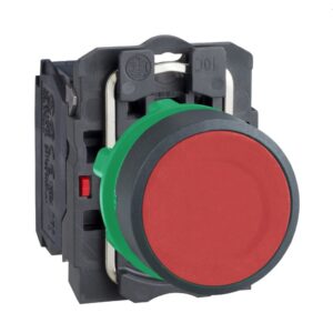 Bouton-Poussoir Schneider Electric Harmony XB5AA42 – Rouge – Non Lumineux