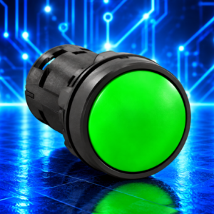 Bouton-Poussoir Impulsion Vert Schneider XB7NA31 – 1F