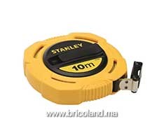 Mesure longue en fibre de verre 10 m x 12,7 mm -  STANLEY