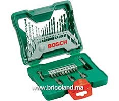 Coffret de forets et embouts Titane 33 pcs - Bosch
