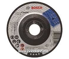 Disque à tronçonner à moyeu déporté pour métal 115 x 2.5mm - Bosch