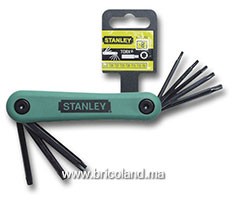 Jeu de 8 clés torx Gamme Pro - STANLEY