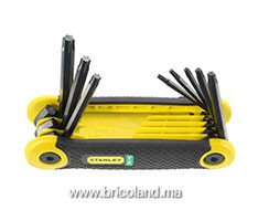 Jeu de 8 clés torx - STANLEY