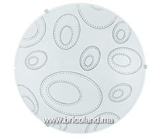 Plafonnier en verre avec décor SCALEA1 90151 - EGLO