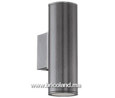 Applique d’extérieur en acier galvanisé 2x3W 2x240Lm - EGLO