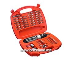 Coffret tournevis électrique + 54pcs - A7071-XJ - BLACK & DECKER