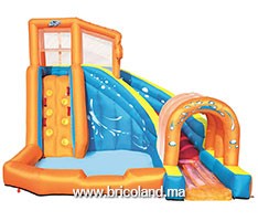Aire de jeux Huricane Tunnel Blast H2OGO! 4,2 x 3,2 m - Bestway