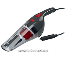 Aspirateur à main pour voiture 12V - BLACK & DECKER