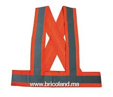 Baudrier de signalisation orange