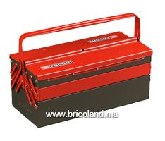 Boite à outils métallique 5 cases BT.11GPB - Facom