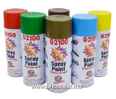 Bombe de peinture multicouleur G2100 400ml