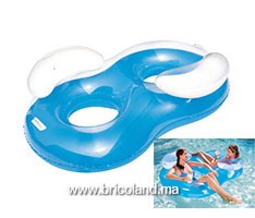 Bouée gonflable double avec repose-tête - Bestway