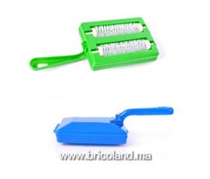 Brosse ramassage miettes en plastique