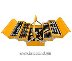 Caisse à outils métallique 59 pièces - INGCO