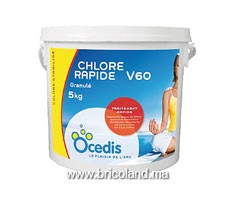 Chlore rapide V60 granulé - Ocedis