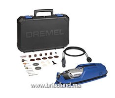 Coffret 3000 : 1 adaptateur et 25 accessoires - Dremel