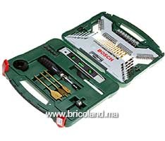 Coffret de forets et embouts Titane 100 pcs - Bosch