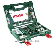 Coffret de forets et embouts 83 pièces V-LINE - Bosch