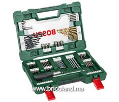 Coffret de forets et embouts 91 pièces V-LINE - Bosch