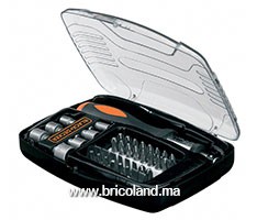 Coffret de vissage 40 pièces A7062 - BLACK & DECKER