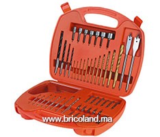 Coffret de forets et embouts 50 pièces A7066 - BLACK & DECKER