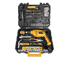 Coffret perceuse 650W + 101 outils et accessoires - INGCO