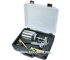 Kit pistolet à peinture avec accessoires 160123XCMR - Comaria