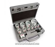 Coffret Scie cloches Bimetal pour bois et métal de 19 à 76 mm - Bosch