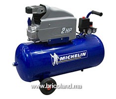 Compresseur d'air 50 litres MB50 - Michelin